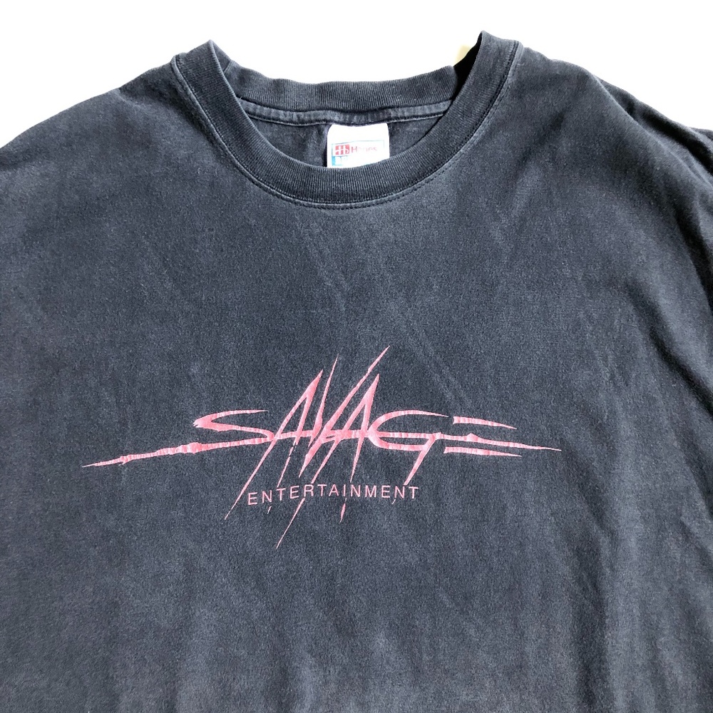 Savage Entertainment T Shirt in Black